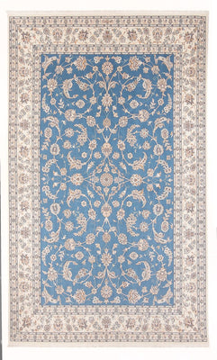 Tapis persan - Nain - Premium - 294 x 197 cm - bleu clair