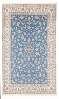 Tapis persan - Nain - Premium - 294 x 197 cm - bleu clair