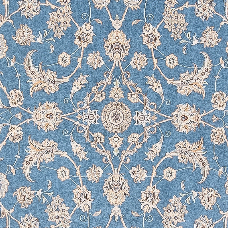 Tapis persan - Nain - Premium - 294 x 197 cm - bleu clair