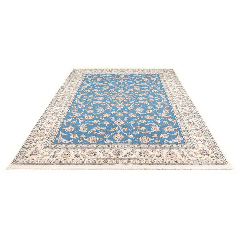 Tapis persan - Nain - Premium - 294 x 197 cm - bleu clair