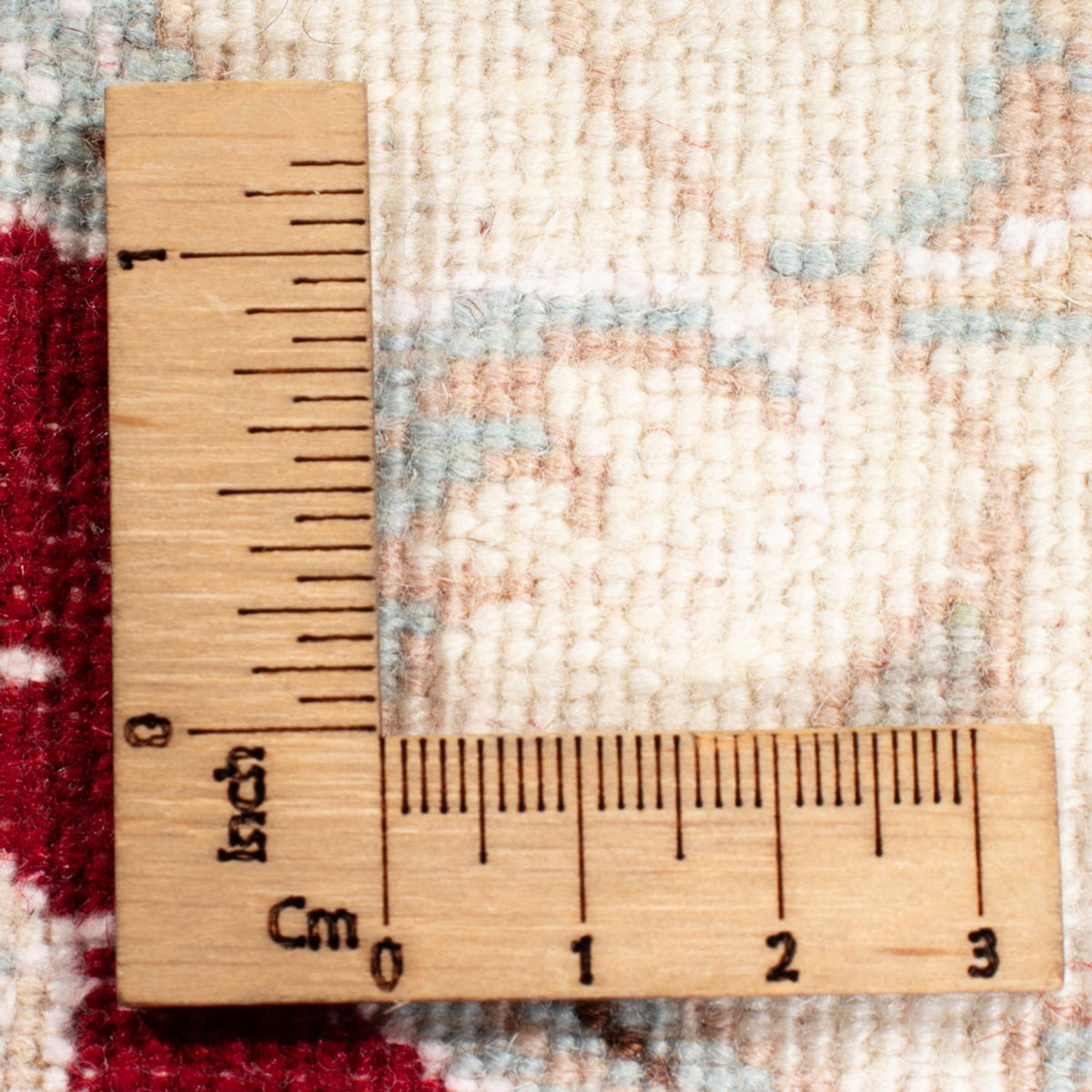 Tapis de couloir Tapis persan - Nain - Royal - 204 x 81 cm - rouge