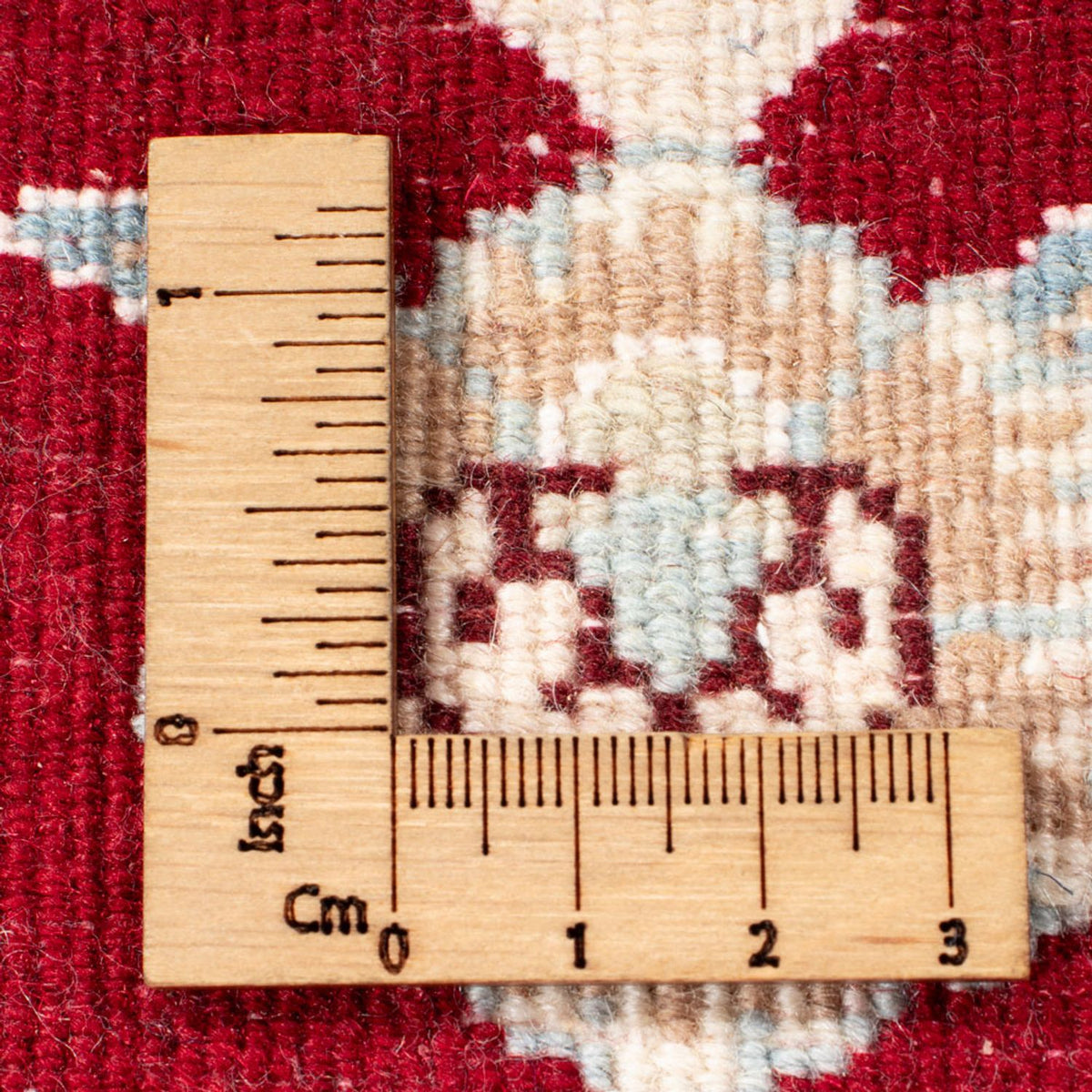 Tapis de couloir Tapis persan - Nain - Royal - 200 x 80 cm - rouge