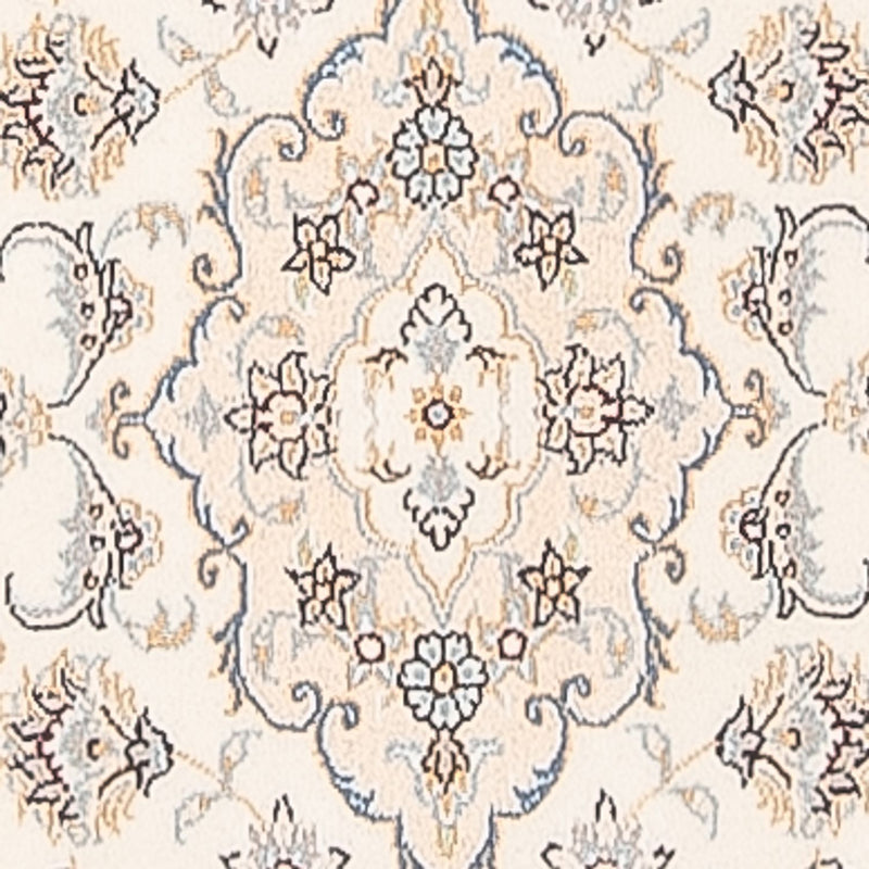 Tapis de couloir Tapis persan - Nain - Premium - 247 x 80 cm - crème