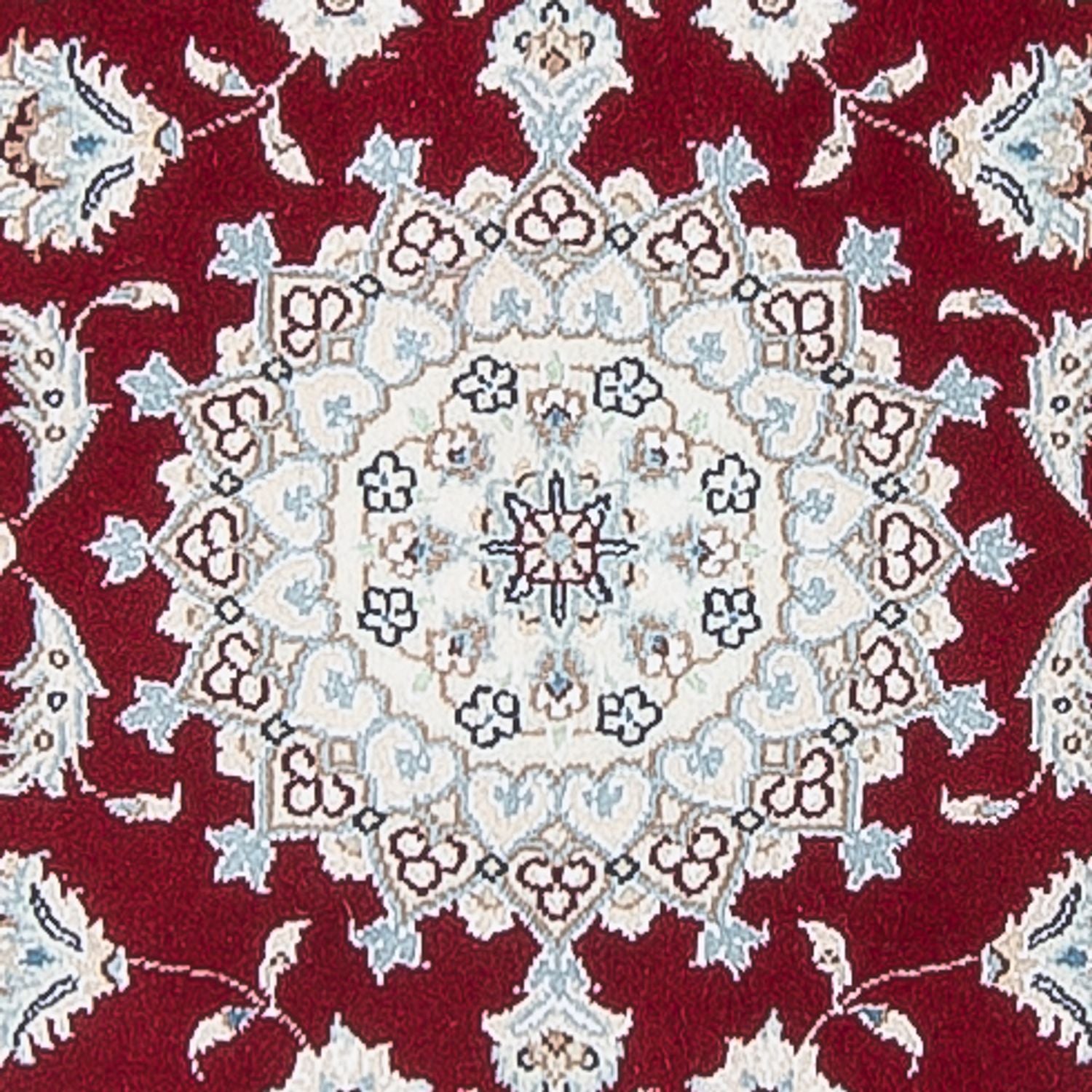 Tapis de couloir Tapis persan - Nain - Premium - 243 x 81 cm - rouge