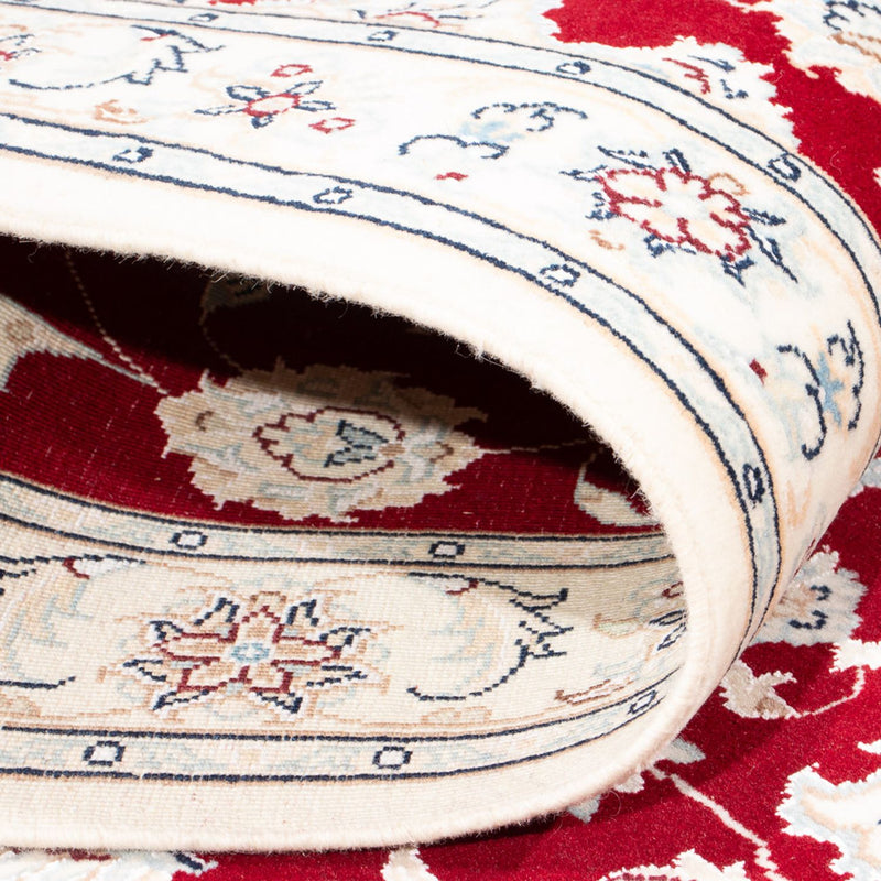 Tapis de couloir Tapis persan - Nain - Premium - 243 x 81 cm - rouge
