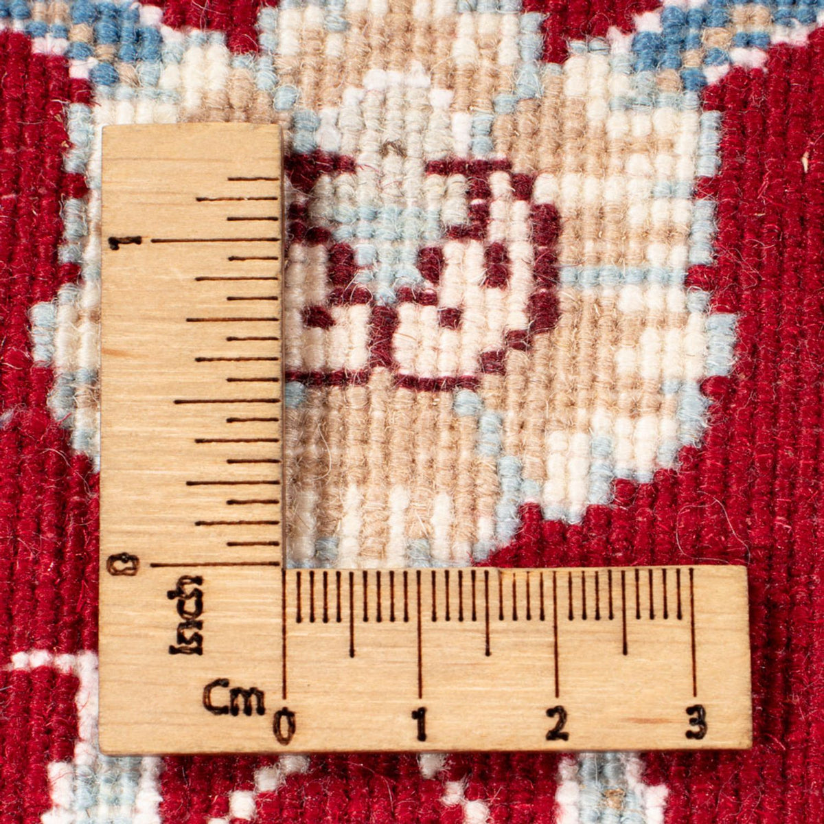 Tapis de couloir Tapis persan - Nain - Royal - 202 x 80 cm - rouge