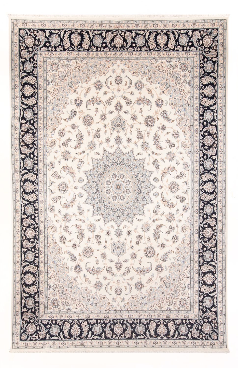 Perserteppich - Nain - Premium - 343 x 246 cm - creme