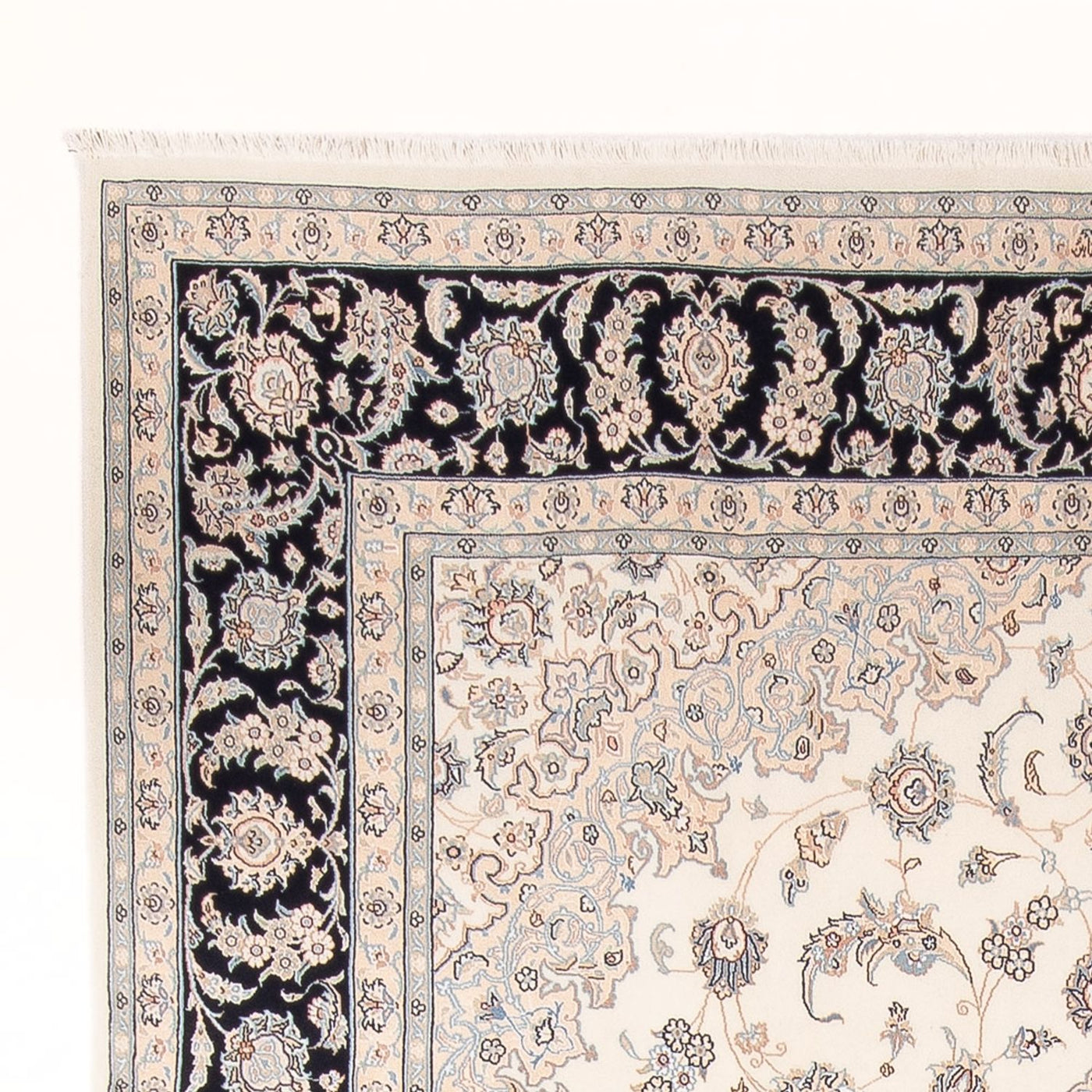 Tapis de Nain - 6 lignes Tapis 343x246cm - Tapis persan