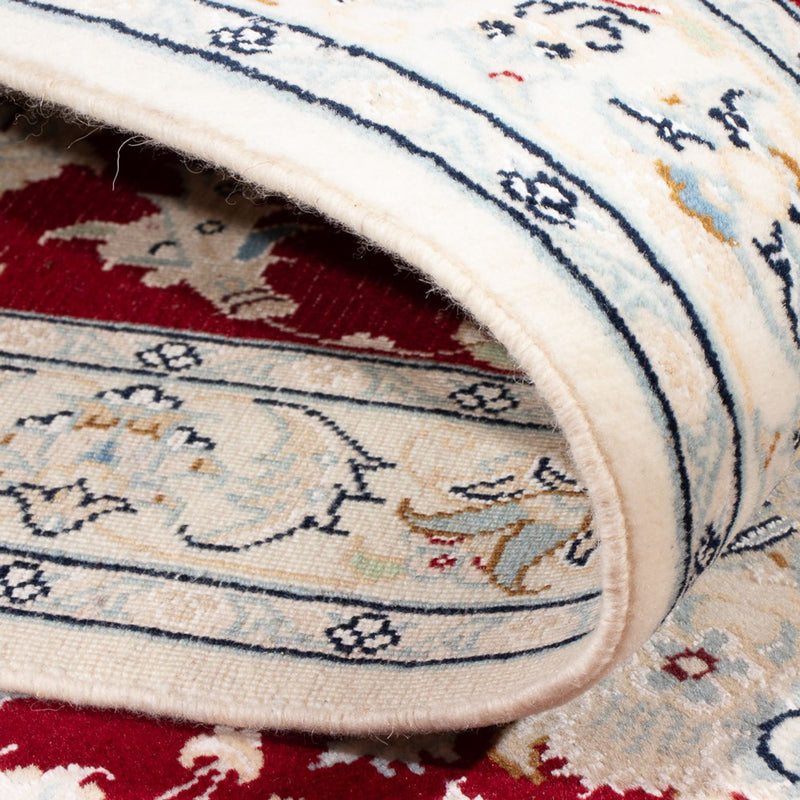 Tapis de couloir Tapis persan - Nain - Premium - 300 x 78 cm - rouge