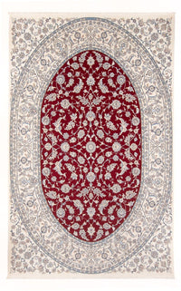 Tapis persan - Nain - Premium - 297 x 203 cm - rouge