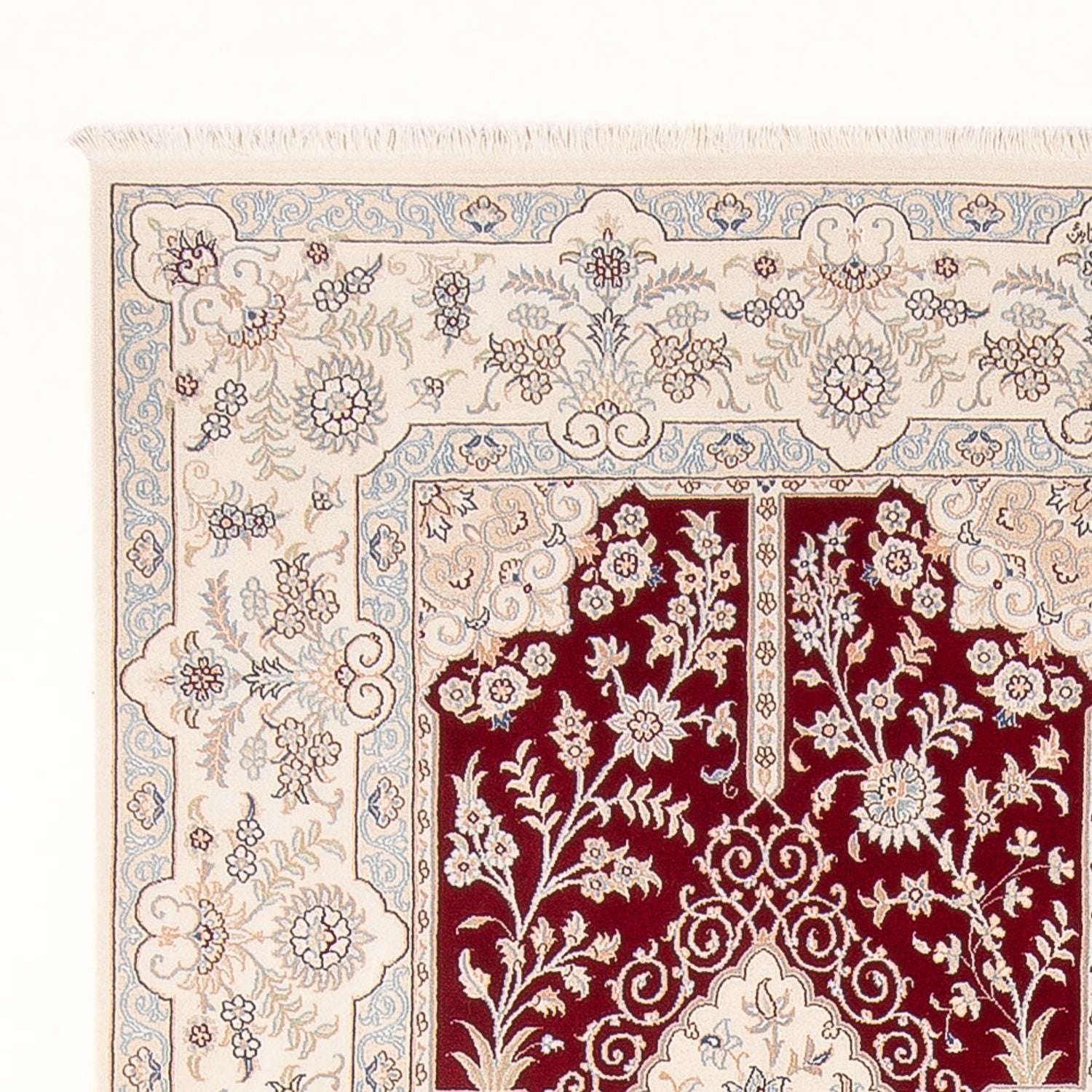 Tapis persan - Nain - Premium - 300 x 198 cm - rouge