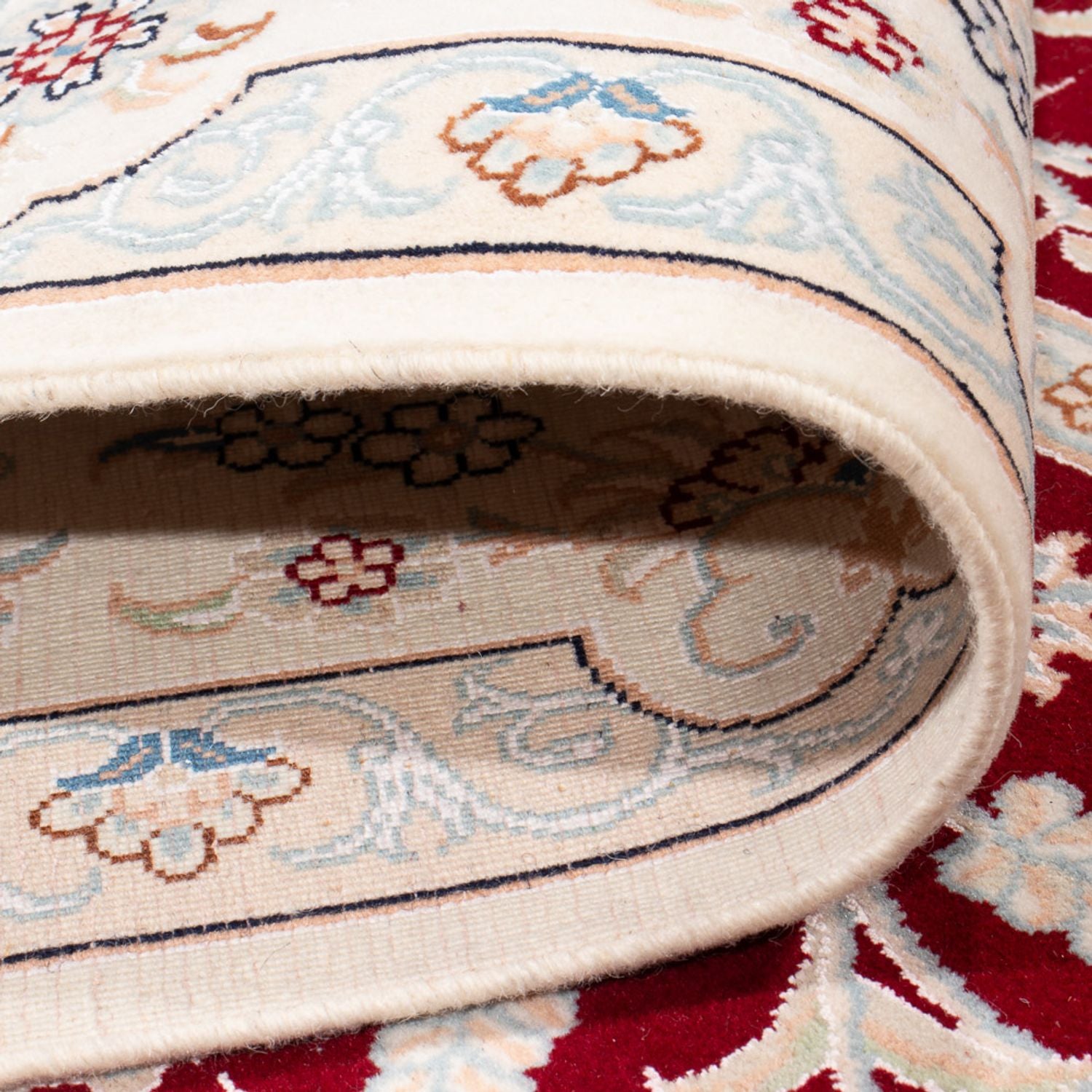 Tapis persan - Nain - Premium - 300 x 198 cm - rouge