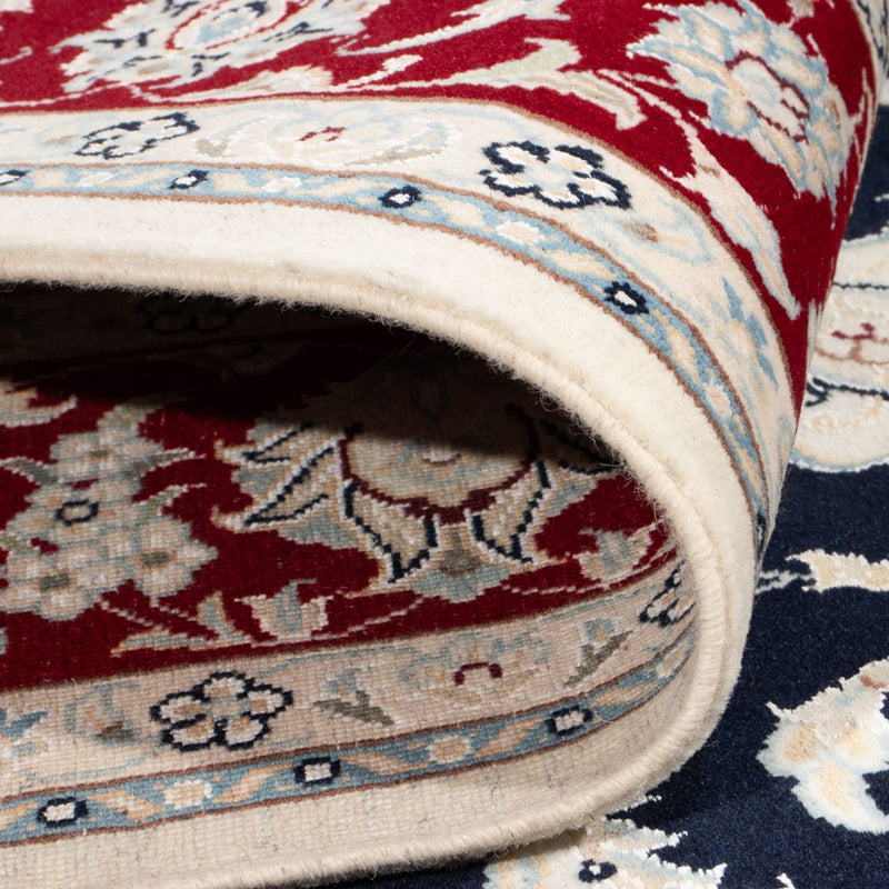 Tapis persan - Nain - Premium - 204 x 150 cm - bleu foncé