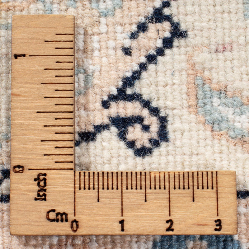 Tapis persan - Nain - Premium - 198 x 150 cm - bleu foncé