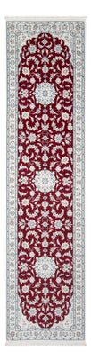 Tapis de couloir Tapis persan - Nain - Premium - 295 x 81 cm - rouge