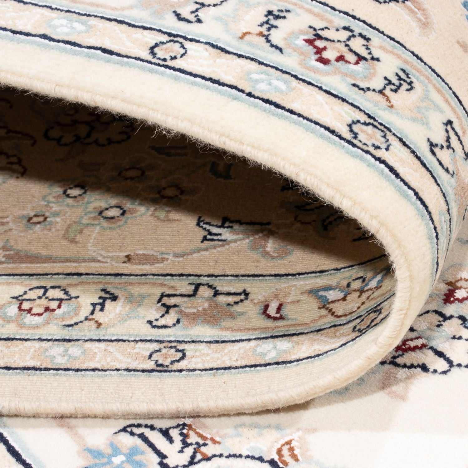 Tapis persan - Nain - Premium - 300 x 198 cm - crème