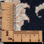Tapis de couloir Tapis persan - Nain - Premium - 296 x 81 cm - bleu foncé