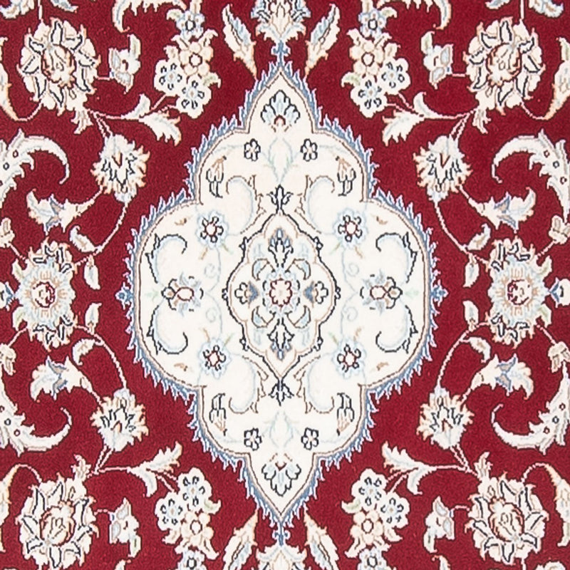 Tapis de couloir Tapis persan - Nain - Premium - 390 x 89 cm - rouge