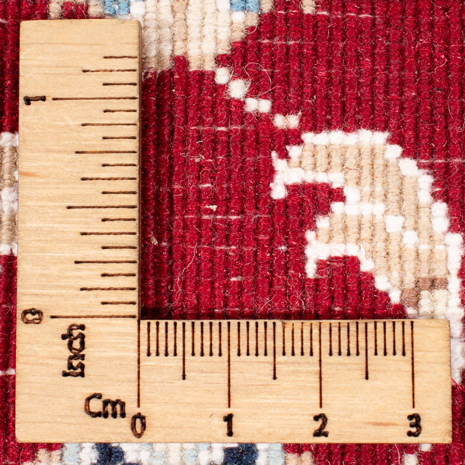 Tapis de couloir Tapis persan - Nain - Premium - 390 x 89 cm - rouge