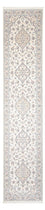 Tapis de couloir Tapis persan - Nain - Premium - 390 x 93 cm - crème