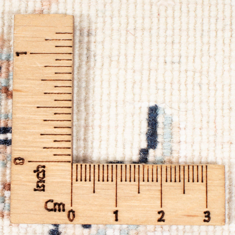 Tapis de couloir Tapis persan - Nain - Premium - 390 x 93 cm - crème