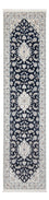 Tapis de couloir Tapis persan - Nain - Premium - 302 x 81 cm - bleu foncé
