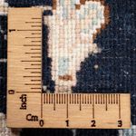 Tapis de couloir Tapis persan - Nain - Premium - 302 x 80 cm - bleu foncé