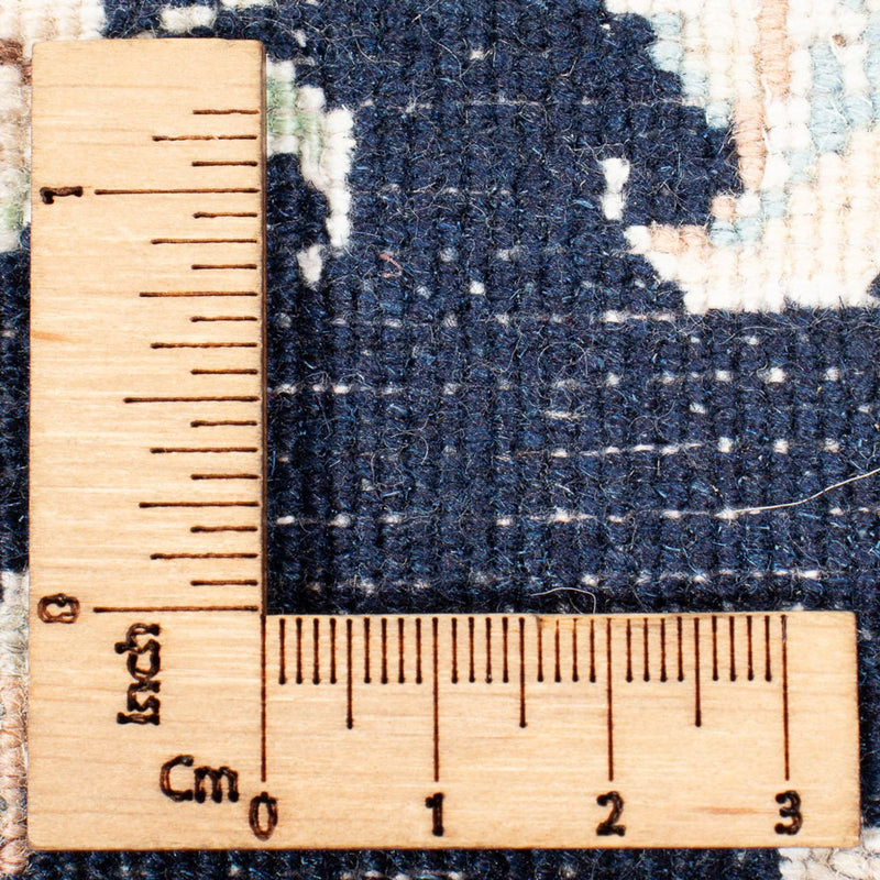 Tapis de couloir Tapis persan - Nain - Premium - 305 x 82 cm - bleu foncé