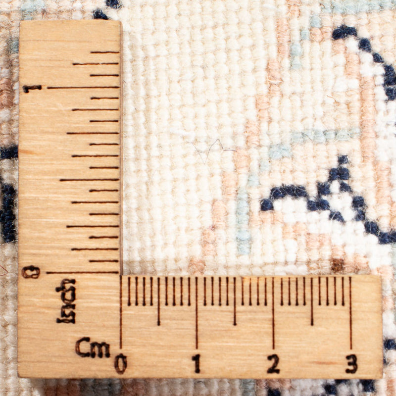 Tapis de couloir Tapis persan - Nain - Premium - 309 x 80 cm - crème