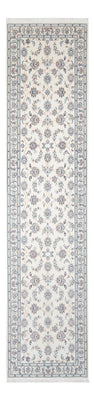 Tapis de couloir Tapis persan - Nain - Premium - 314 x 81 cm - crème