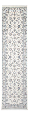 Tapis de couloir Tapis persan - Nain - Premium - 301 x 84 cm - crème