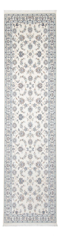 Tapis de couloir Tapis persan - Nain - Premium - 301 x 84 cm - crème