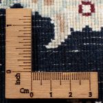 Tapis de couloir Tapis persan - Nain - Premium - 302 x 82 cm - bleu foncé