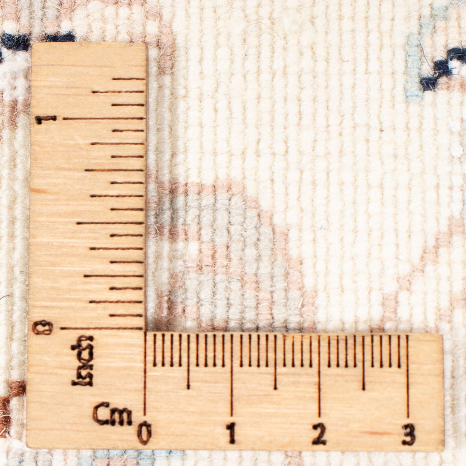 Tapis de couloir Tapis persan - Nain - Premium - 410 x 90 cm - crème