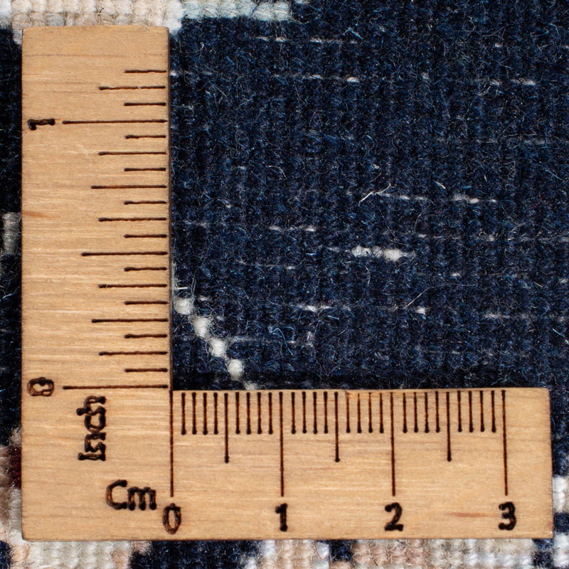 Tapis de couloir Tapis persan - Nain - Premium - 339 x 85 cm - bleu foncé