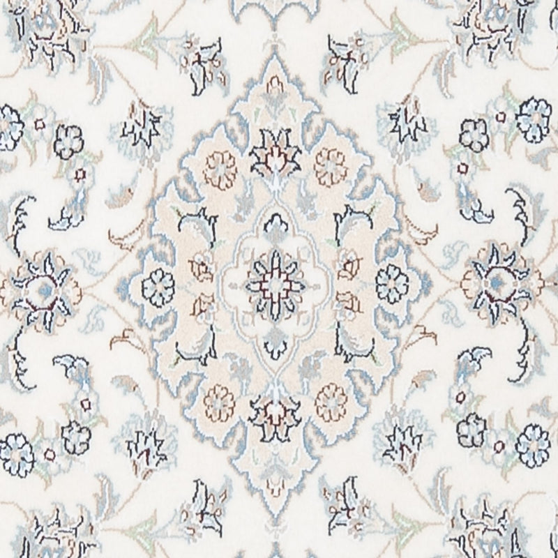 Tapis de couloir Tapis persan - Nain - Premium - 315 x 80 cm - crème