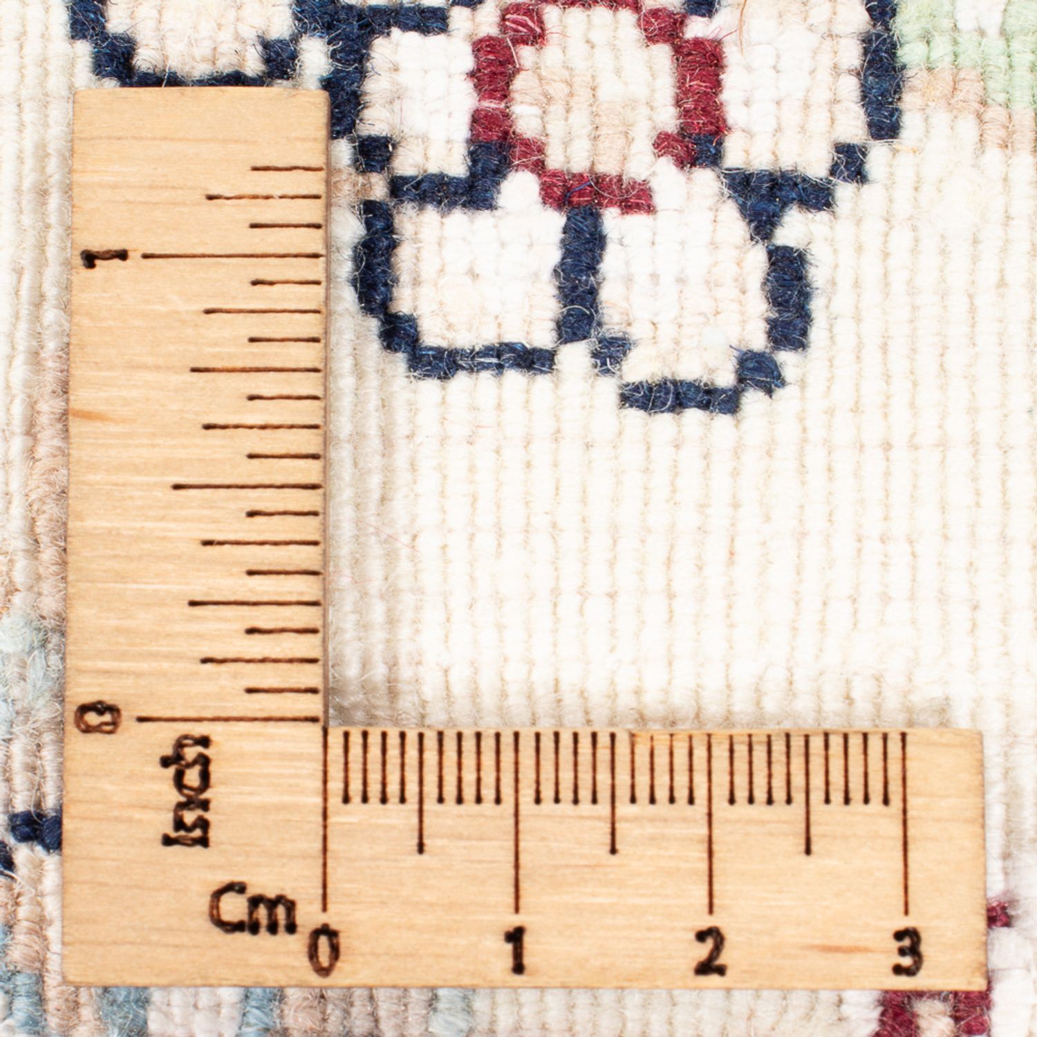 Tapis de couloir Tapis persan - Nain - Premium - 315 x 80 cm - crème