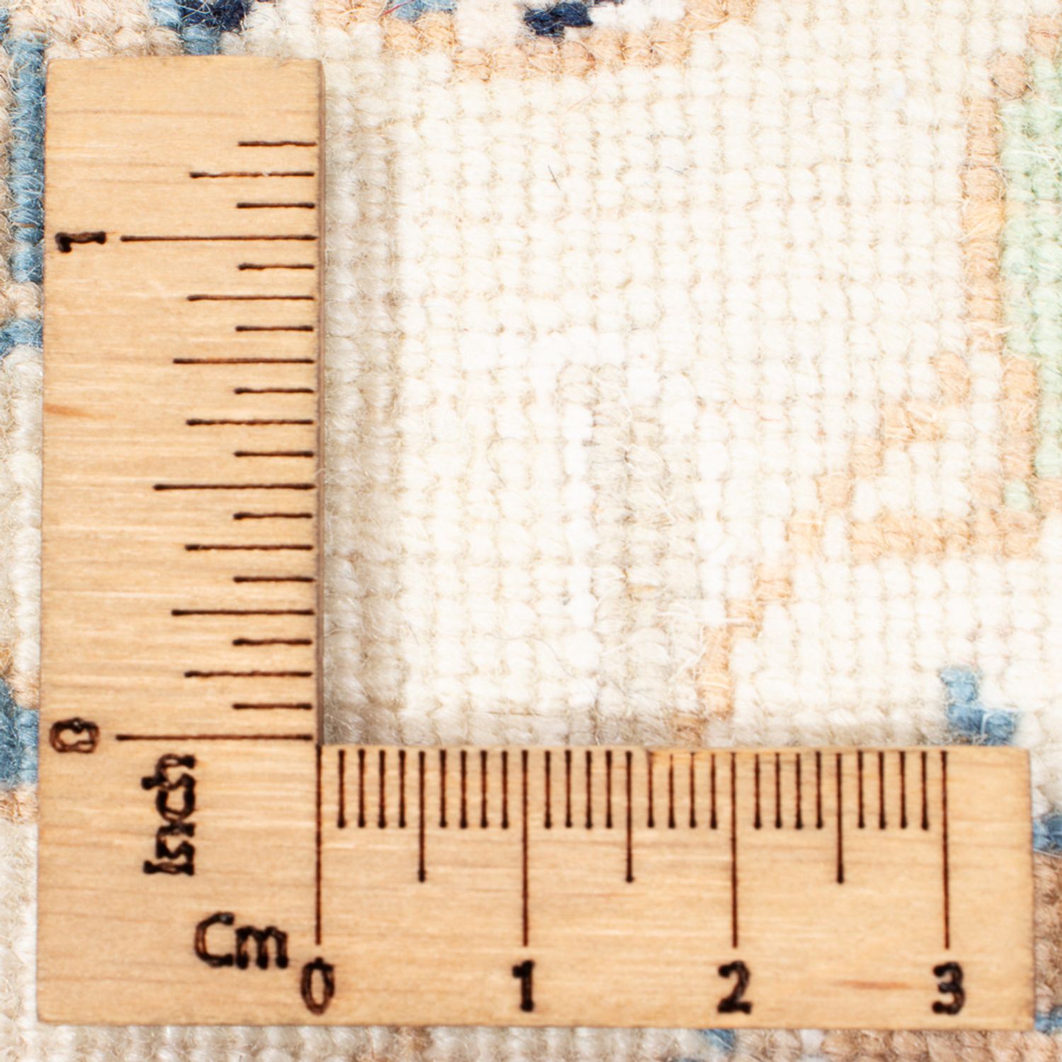 Tapis de couloir Tapis persan - Nain - Premium - 304 x 80 cm - crème