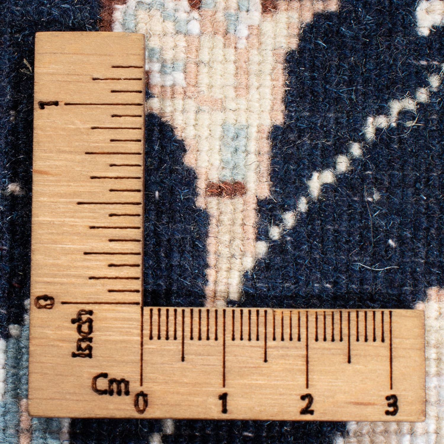 Tapis de couloir Tapis persan - Nain - Premium - 296 x 81 cm - bleu foncé