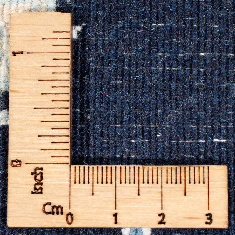 Tapis de couloir Tapis persan - Nain - Premium - 301 x 82 cm - bleu foncé