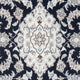 Tapis de couloir Tapis persan - Nain - Premium - 299 x 84 cm - bleu foncé