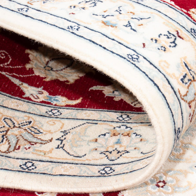 Tapis de couloir Tapis persan - Nain - Premium - 302 x 82 cm - rouge