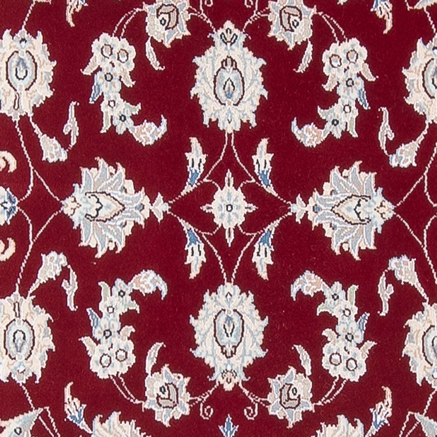 Tapis de couloir Tapis persan - Nain - Premium - 312 x 81 cm - rouge