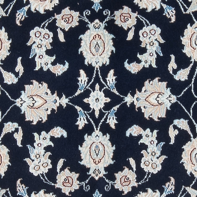 Tapis de couloir Tapis persan - Nain - Premium - 290 x 81 cm - bleu foncé