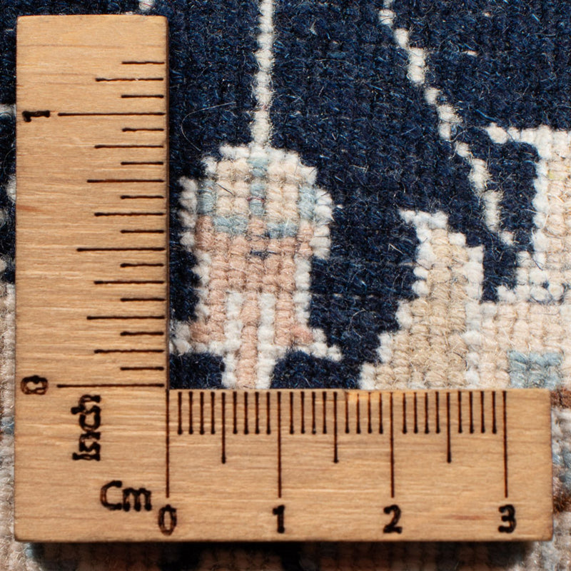Tapis de couloir Tapis persan - Nain - Premium - 290 x 81 cm - bleu foncé
