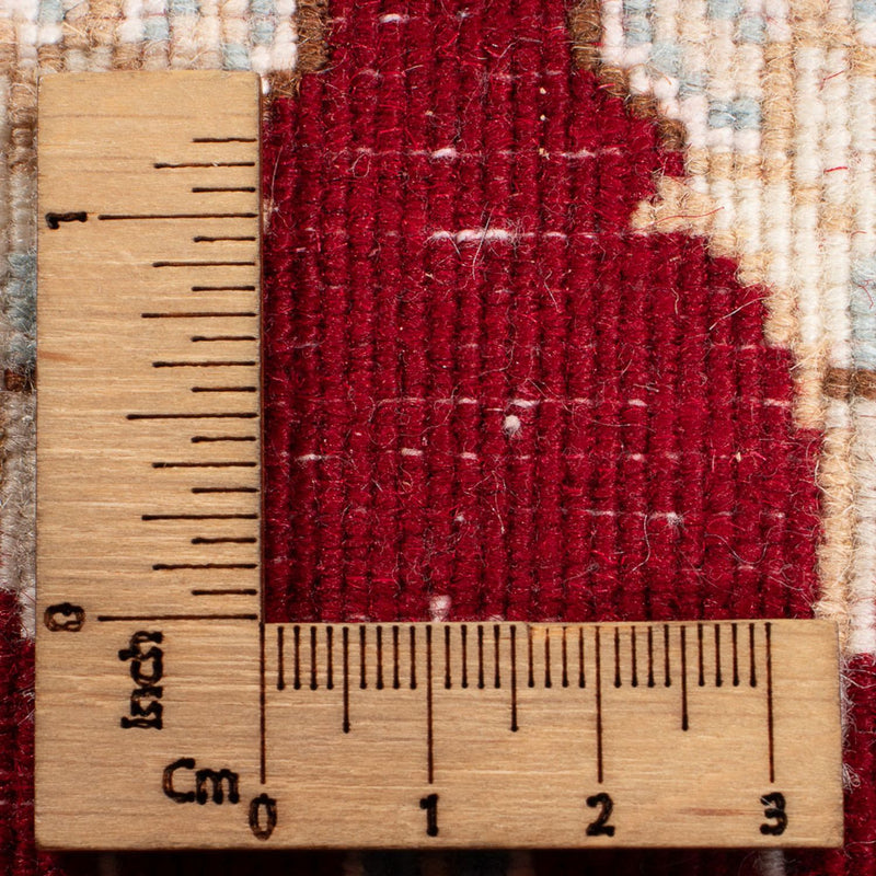 Tapis de couloir Tapis persan - Nain - Premium - 302 x 82 cm - rouge
