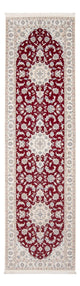 Tapis de couloir Tapis persan - Nain - Premium - 297 x 92 cm - rouge