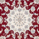 Tapis de couloir Tapis persan - Nain - Premium - 297 x 92 cm - rouge