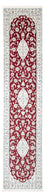 Tapis de couloir Tapis persan - Nain - Premium - 354 x 86 cm - rouge