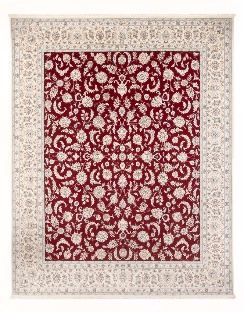 Tapis persan - Nain - Premium - 300 x 248 cm - rouge